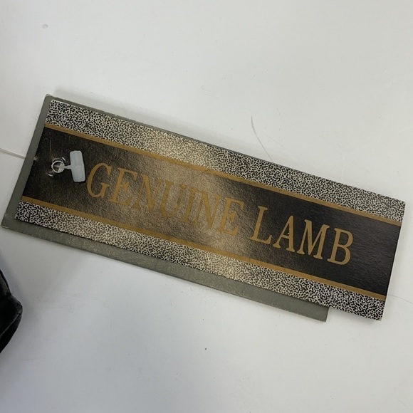 STUDIO LEATHER BELTED VEST SZ XS BLACK - Picture 4 of 8